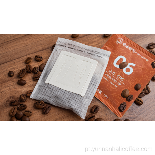 Sacos de café para viagem fácil